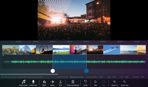VideoPad Video Editor có khả năng hỗ trợ chỉnh sửa video từ cơ bản đến nâng cao. Bạn có thể tùy chọn các tính năng và thao tác trên video, cắt ghép, thêm hiệu ứng, âm thanh, v.v. Bất cứ ai cũng có thể sử dụng và tạo ra những video chất lượng trong tay của mình với phần mềm chỉnh sửa này.