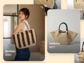 Lady holding a purse, from Daydream's home page